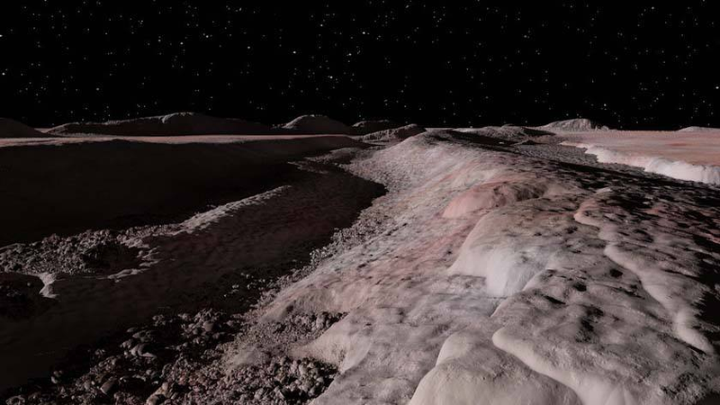 Illustration for article titled Stunning Pluto Art Makes Me Want to Hike the Norgay Montes